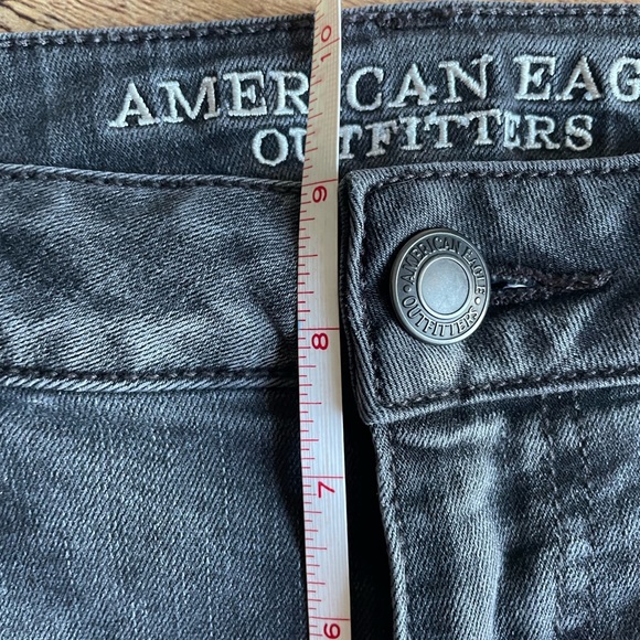 American Eagle Faded Black Superlow Jeggings - Picture 5 of 9